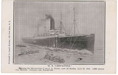 Lot #1712 Carpathia Postcards - Image 2