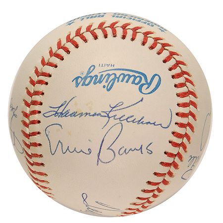 Lot #1439 Baseball: 500 Home Run Club Baseball - Image 3