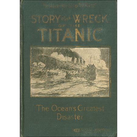 Lot #1698 Story of the Wreck of the Titanic Books - Image 1