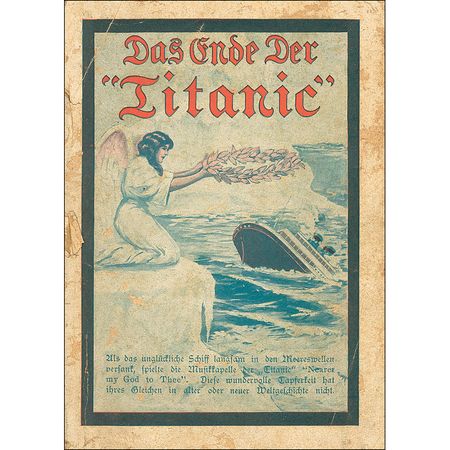 Lot #1694 Sinking of the Titanic, German Version Books - Image 2