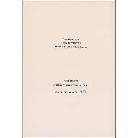 Lot #1676 The Sinking of the S.S. Titanic: Limited edition, private printing of a survivor?s first-hand account - Image 1