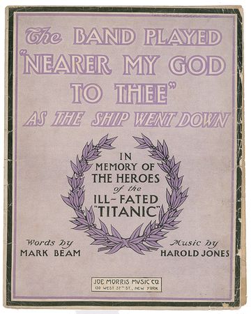 Lot #1774 The Band Played ‘Nearer My God to Thee’ As the Ship Went Down - Image 2