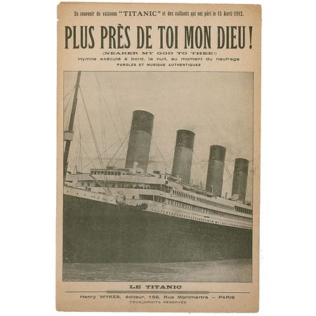 Lot #1763 Nearer, My God, to Thee Sheet Music - Image 1