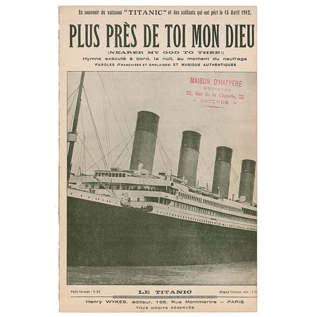 Lot #1763 Nearer, My God, to Thee Sheet Music - Image 2