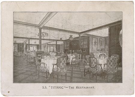 Lot #1664 Titanic 1911 Pre-launch: Scarce 1911 pre-launch advertisement of ?The Restaurant? - Image 2