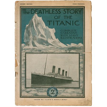 Lot #1798 The Deathless Story of the Titanic Magazines - Image 1