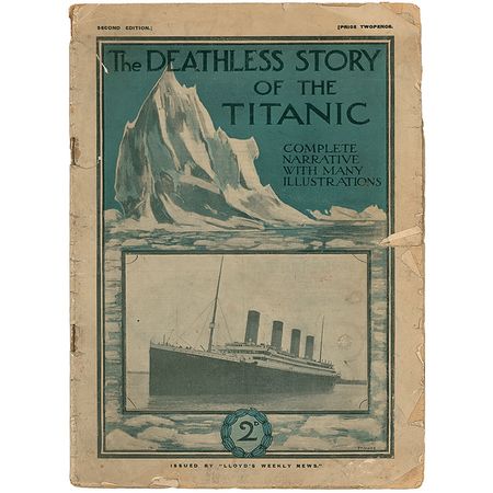 Lot #1798 The Deathless Story of the Titanic Magazines - Image 2