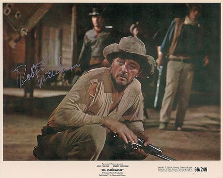 Lot #1288 Robert Mitchum Signed Photographs - Image 1