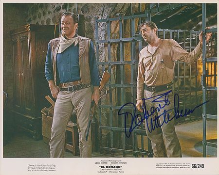 Lot #1288 Robert Mitchum Signed Photographs - Image 2