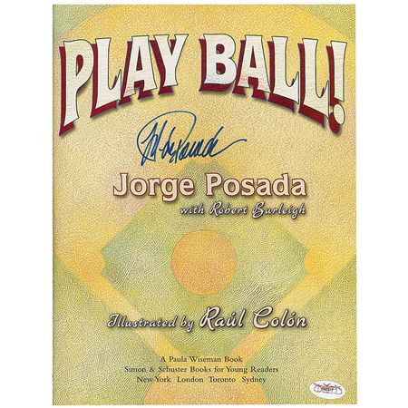 Lot #1594 Alex Rodriguez and Jorge Posada Books - Image 1