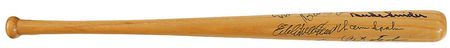 Lot #1436 Baseball Hall of Famers Baseball Bat - Image 2
