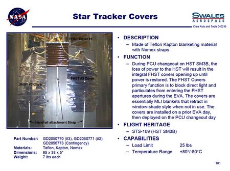 Lot #624  Hubble Space Telescope Contingency Cover - Image 5
