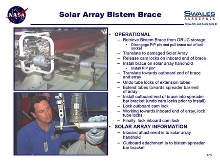 Lot #625  Hubble Space Telescope Solar Array Bistem Brace - Image 12