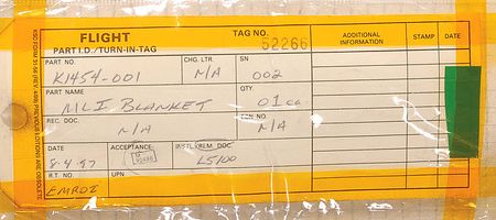 Lot #563 Space Shuttle MLI Blanket - Image 2