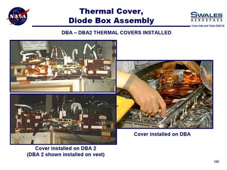 Lot #623  Hubble Telescope DBA Thermal Cover, EVA Tool - Image 5
