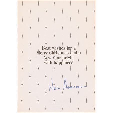 Lot #314 Neil Armstrong - Image 1