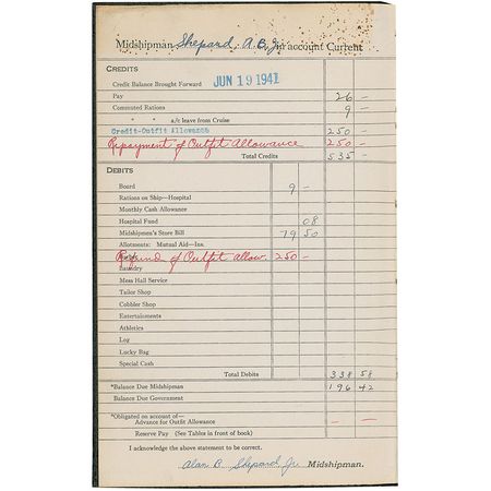 Lot #103 Alan Shepard - Image 2