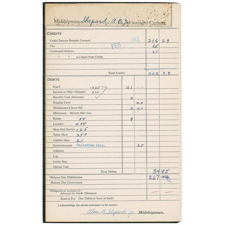 Lot #103 Alan Shepard - Image 3