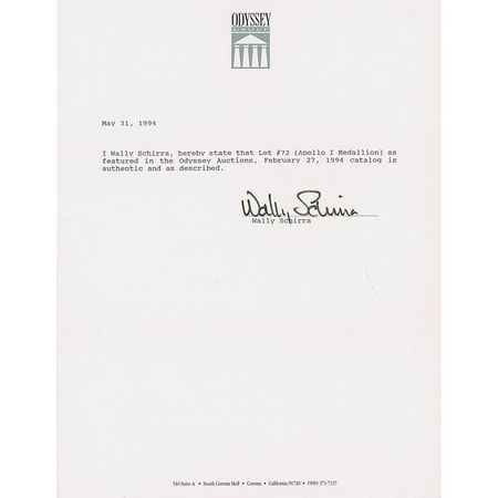 Lot #252  Apollo 1 - Image 3