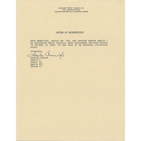 Lot #262  Apollo 7 - Image 3