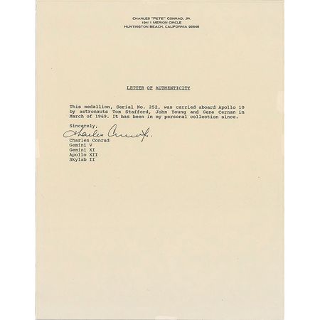 Lot #288  Apollo 10 - Image 3