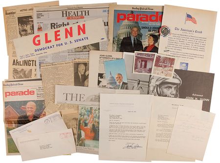 Lot #129 John Glenn - Image 1