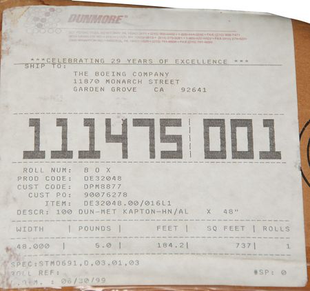 Lot #606 Kapton Foil - Image 5