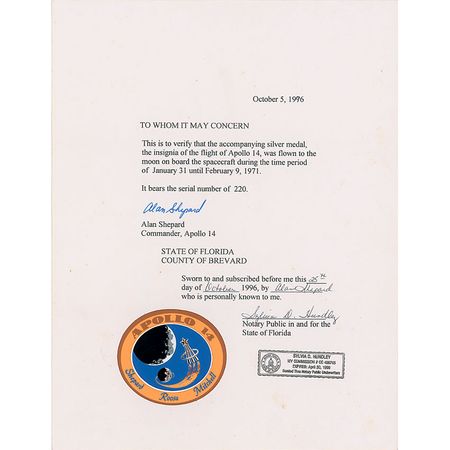 Lot #422  Apollo 14 - Image 3