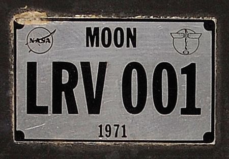 Lot #448 Apollo 15 License Plate - Image 2