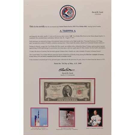Lot #451  Apollo 15 - Image 3