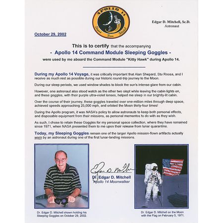 Lot #425 Edgar Mitchell - Image 4