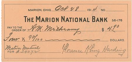 Lot #48 Warren G. and Florence Harding Group Lot - Image 2