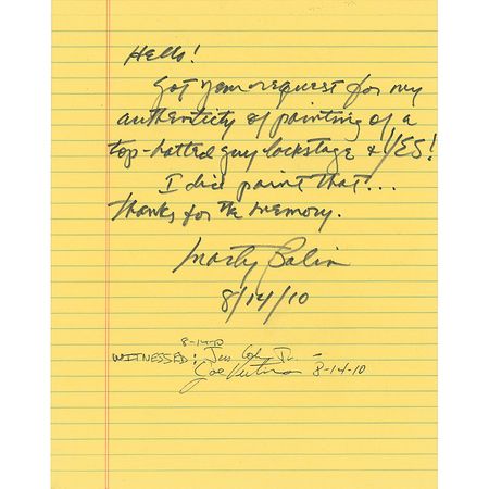 Lot #805 Marty Balin - Image 2