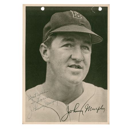 Lot #1588 NY Yankees: Johnny Murphy - Image 1