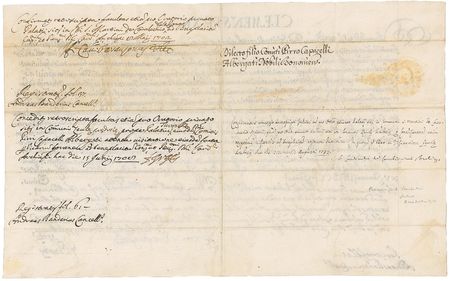 Lot #336 Pope Benedictus XIV Endorsement - Image 2