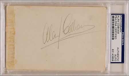 Lot #512 Alan Cobham Signed Photograph - Image 1