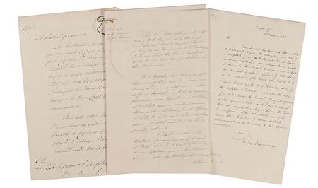 Lot #169 John Barrow Signed Letter - Image 2