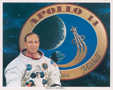 Lot #499 Apollo 14: Shepard and Mitchell Signed Photographs - Image 1
