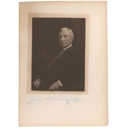 Lot #350 John D. Rockefeller Book - Image 1