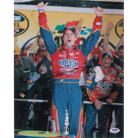 Lot #1648 Jeff Gordon Signed Photographs - Image 1