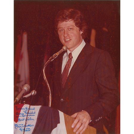 Lot #25 Bill Clinton Signed Photograph