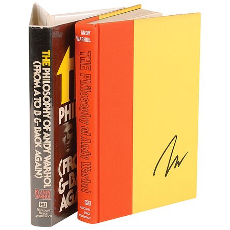 Lot #707 Andy Warhol Book - Image 2