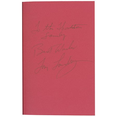 Lot #1688 Tom Landry - Image 1