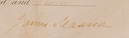 Lot #80 James Madison and James Monroe Signed Document - Image 3