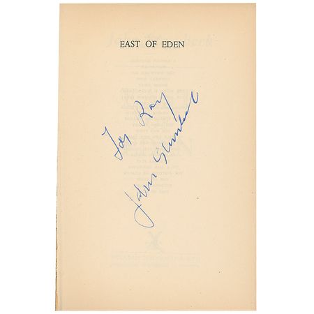 Lot #691 John Steinbeck Book - Image 1