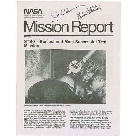 Lot #553 Shuttle Astronauts Mission Reports - Image 2