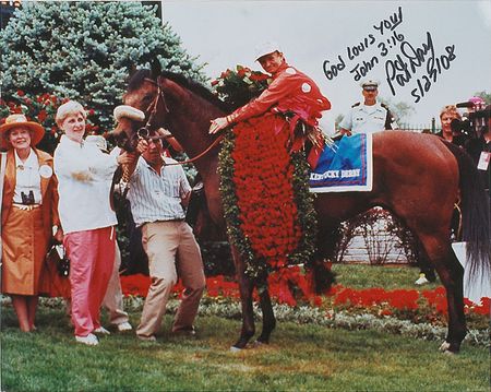 Lot #1667 Horse Racing: Pat Day Signed Photographs - Image 2