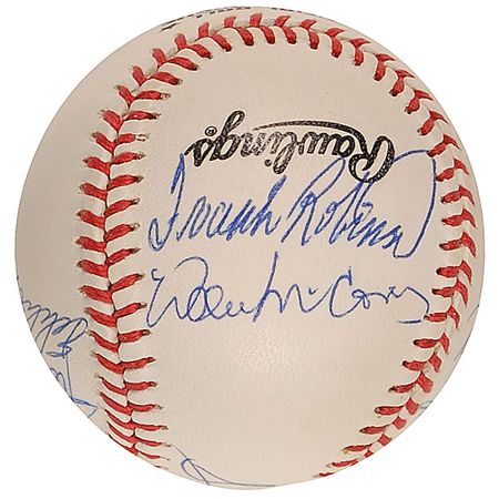 Lot #1578 Baseball: 500 Home Run Club Baseball - Image 2