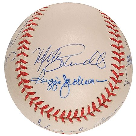 Lot #1578 Baseball: 500 Home Run Club Baseball - Image 3