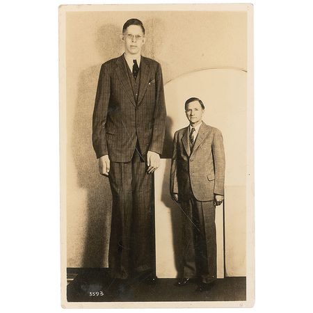 Lot #378 Robert Wadlow Signed Photograph - Image 1